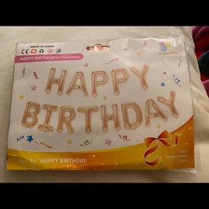 Happy Birthday Jumbo Balloon